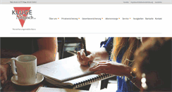 Desktop Screenshot of kluge-versicherungen.de